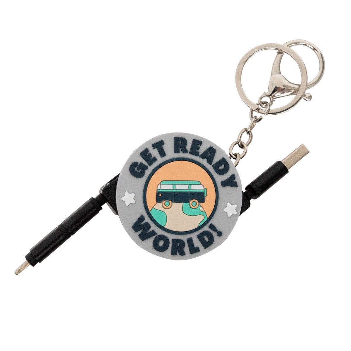 Porta-chaves com Cabo Carregador - Mr Wonderful