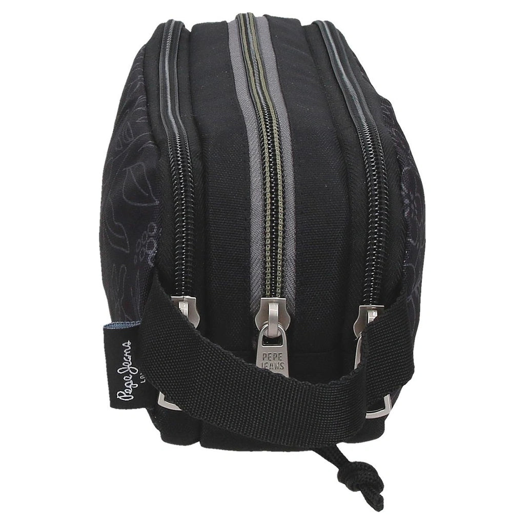Porta Lápis Triplo Eloise Negro - Pepe Jeans