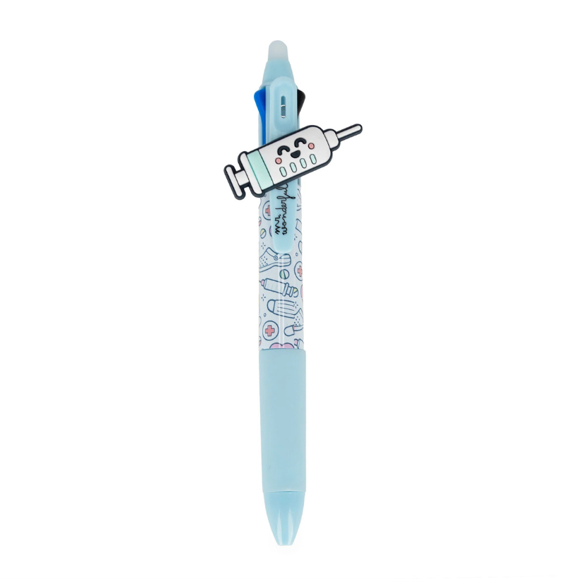 Caneta Multicor Saúde - Mr.Wonderful