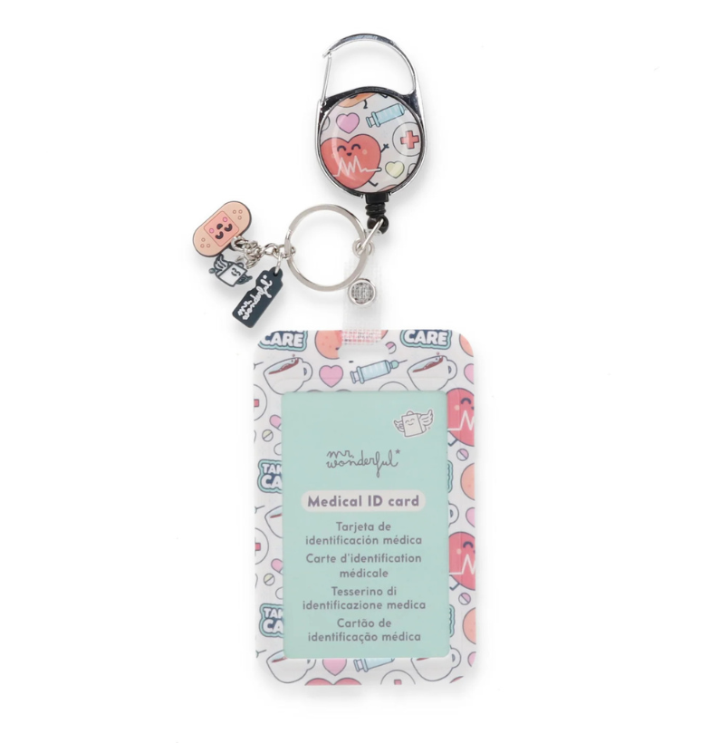 Porta-Cartões de Identificação Médica - Mr.Wonderful