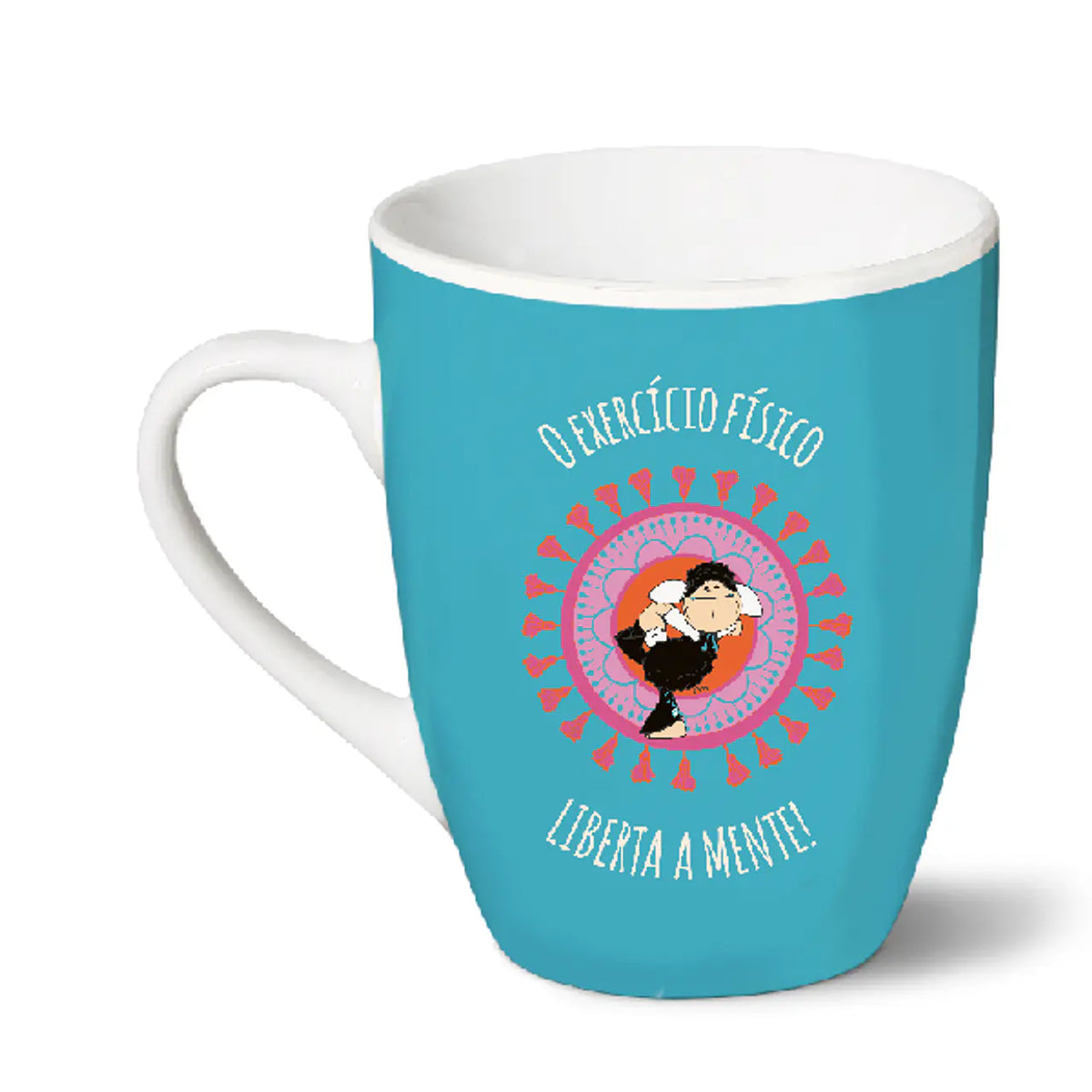 Caneca "O Exercício Físico Liberta a Mente" - NICI