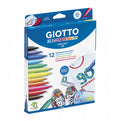 GIOTTO Marcador Decor Têxtil - 12 Unidades