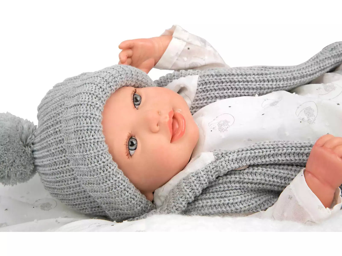 Boneca Bebé Reborn Daniela de 45 cm com Almofada - Arias