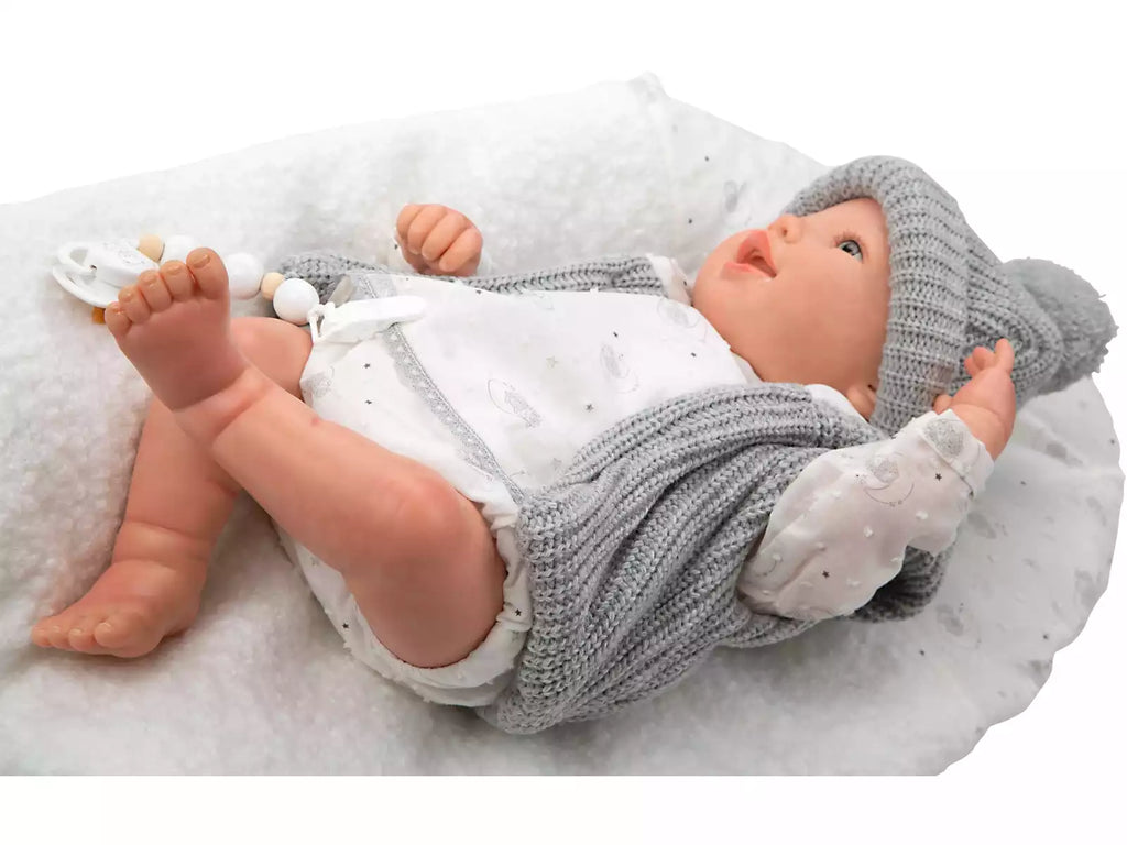 Boneca Bebé Reborn Daniela de 45 cm com Almofada - Arias