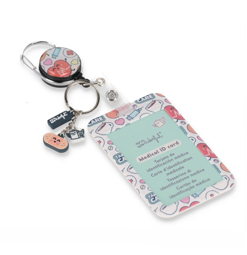Porta-Cartões de Identificação Médica - Mr.Wonderful