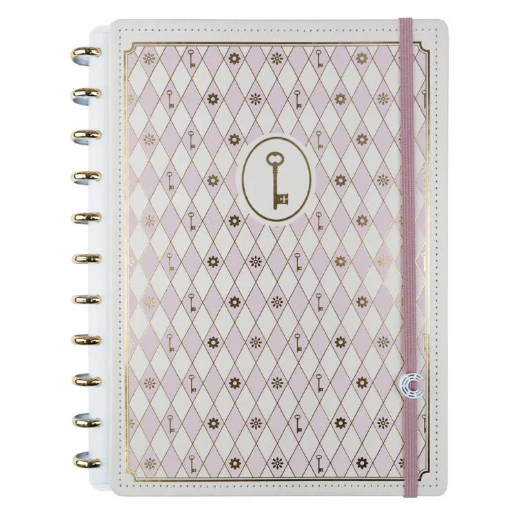 Caderno Inteligente Grande A4 Rose Key By Isabela Akkari