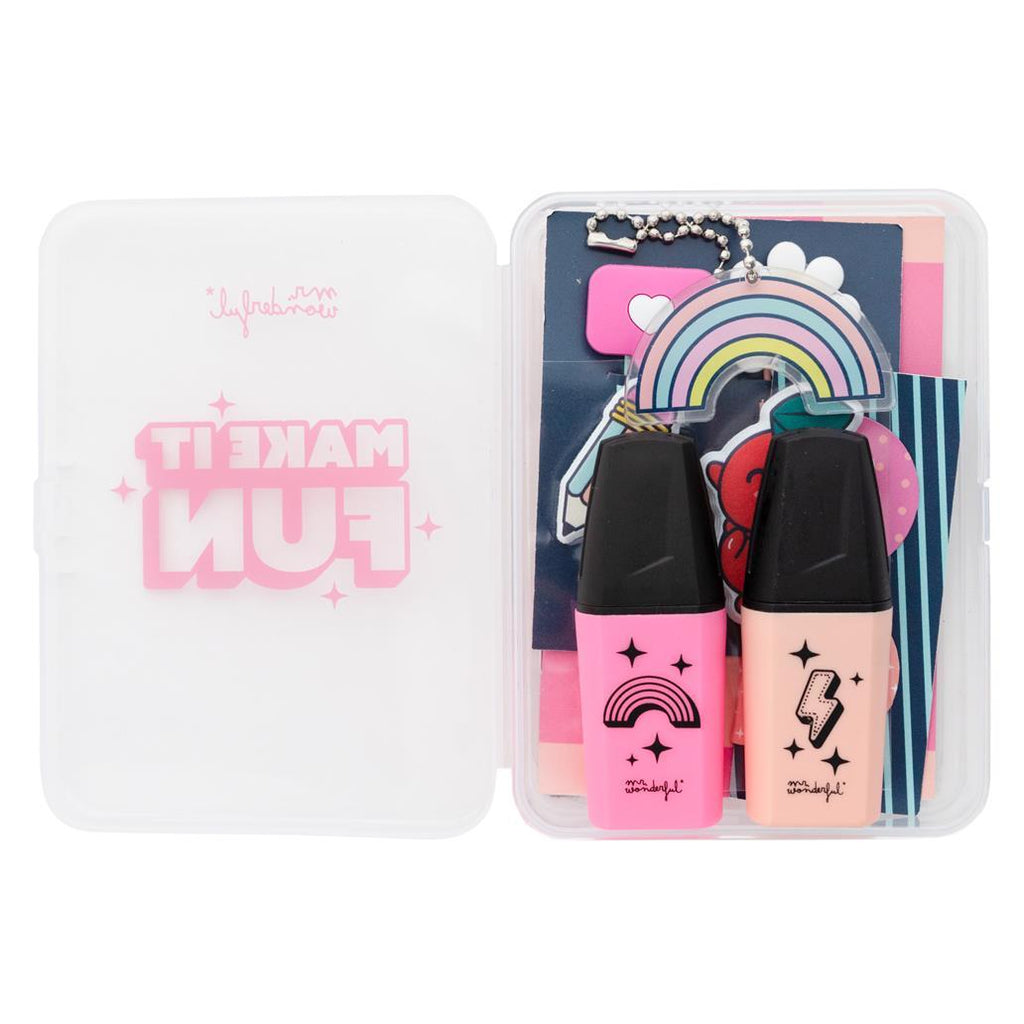 Kit para Decorar A Tua Agenda (Make it Fun) - Mr.Wonderful