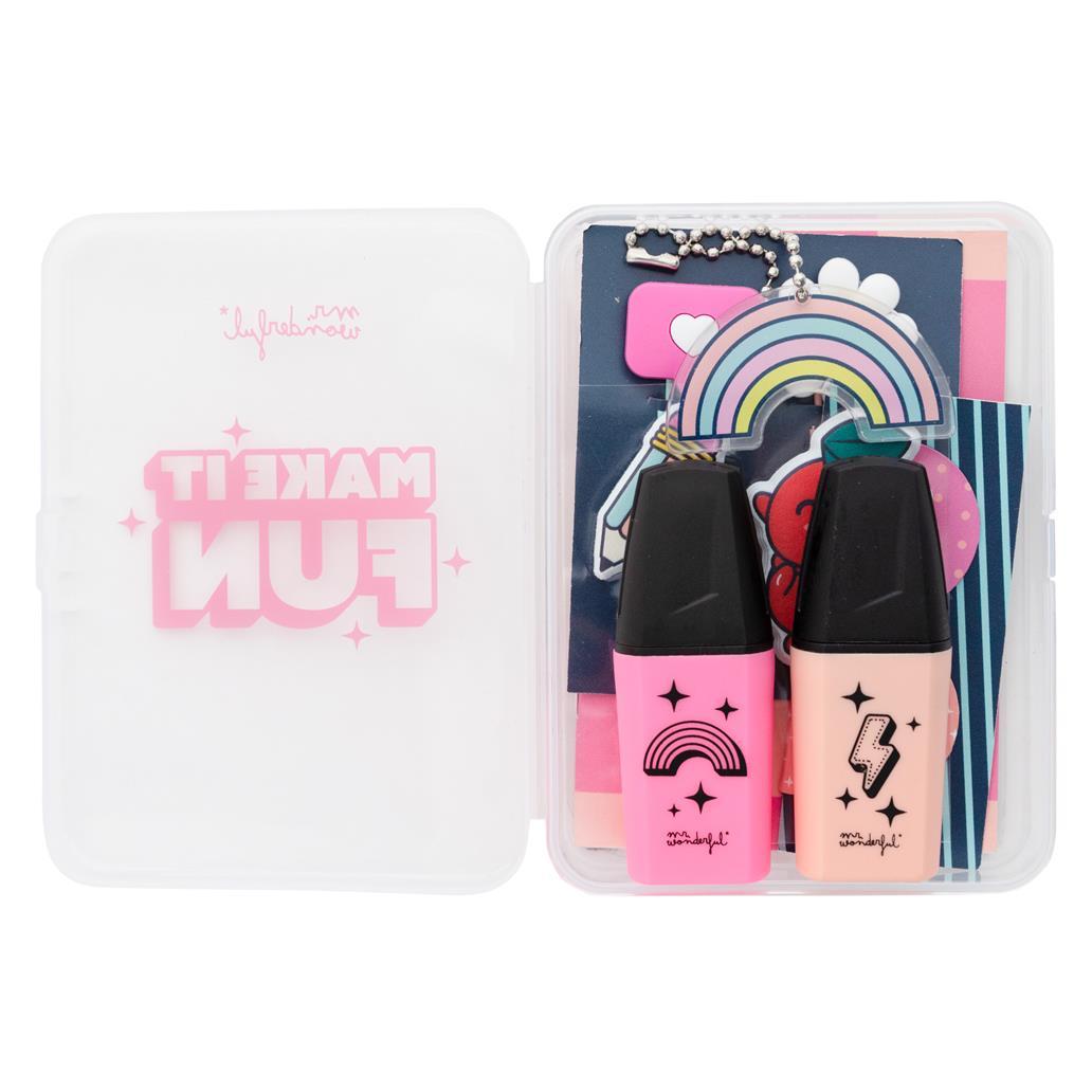Kit para Decorar A Tua Agenda (Make it Fun) - Mr.Wonderful