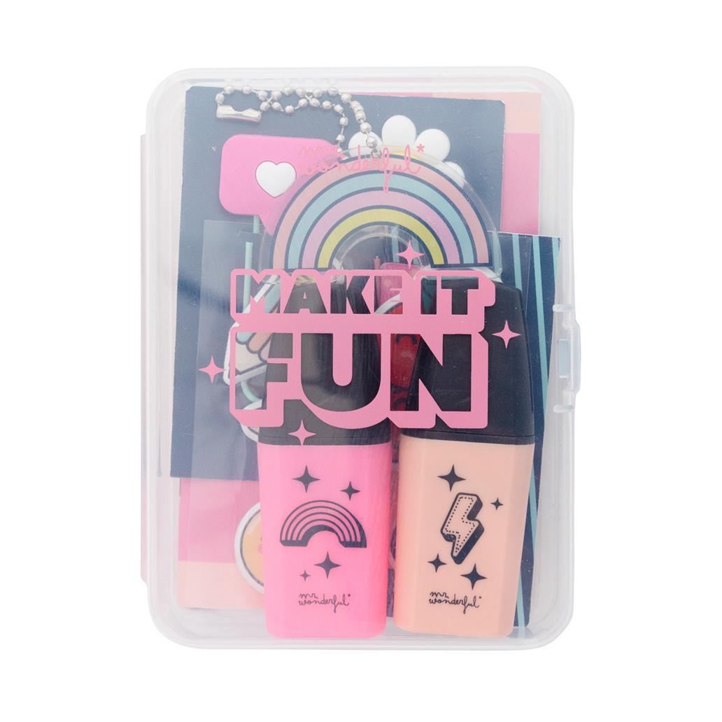 Kit para Decorar A Tua Agenda (Make it Fun) - Mr.Wonderful