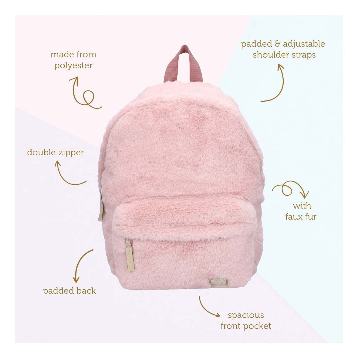 Mochila Primária Milky Kiss Bag