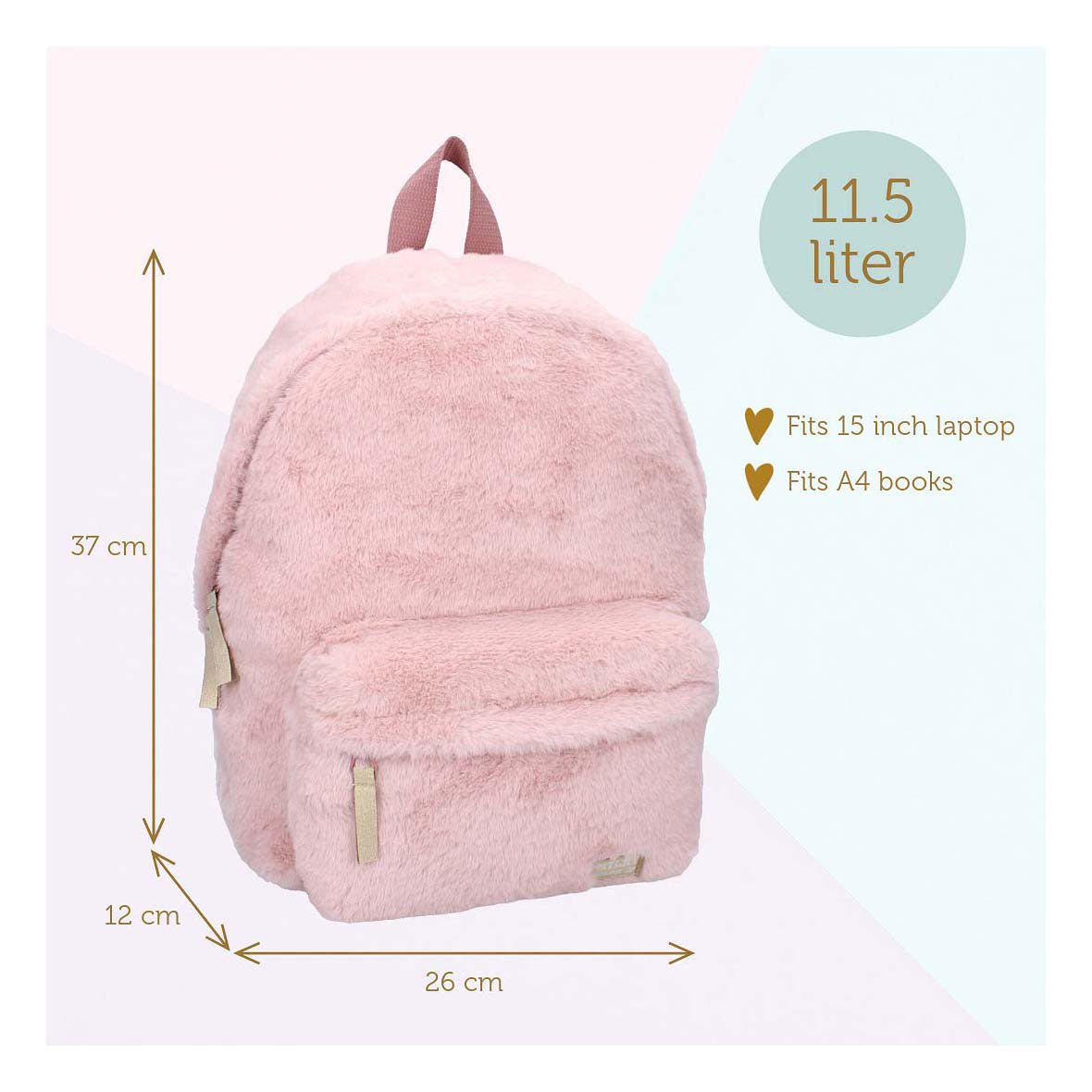 Mochila Primária Milky Kiss Bag