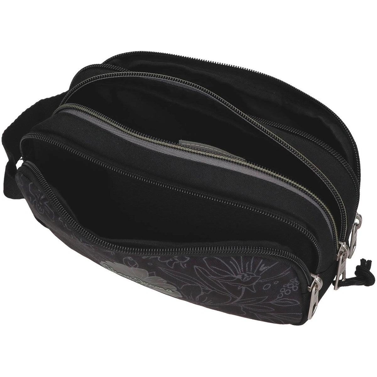 Porta Lápis Triplo Eloise Negro - Pepe Jeans