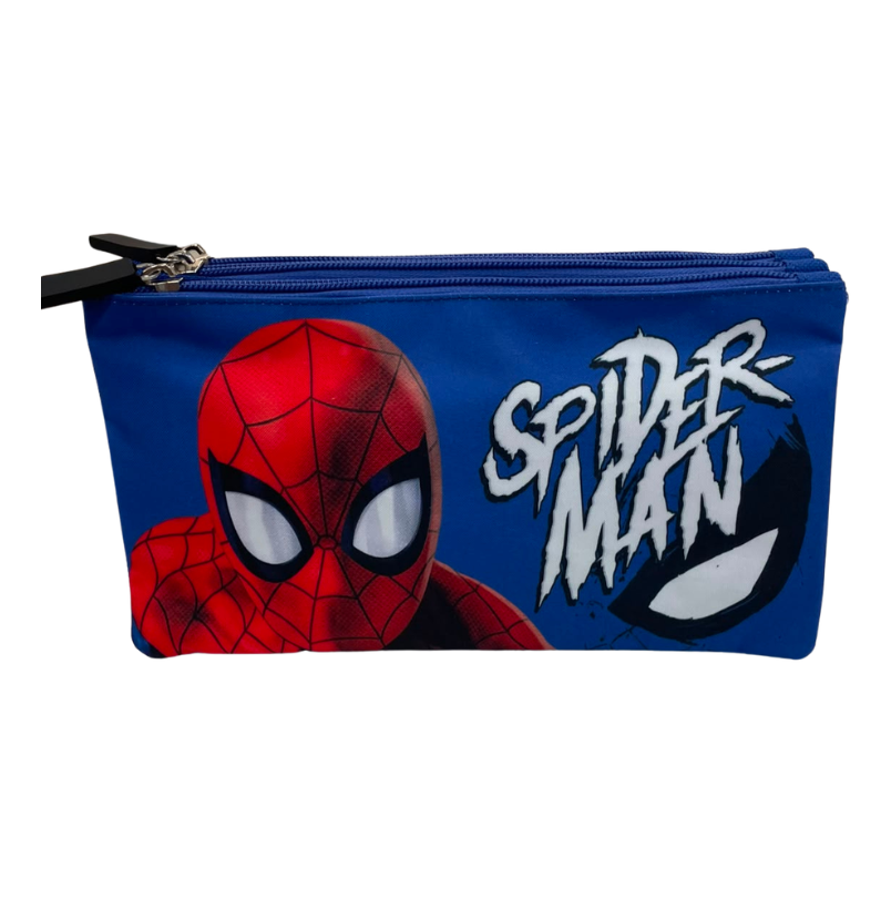 Estojo Triplo Spiderman