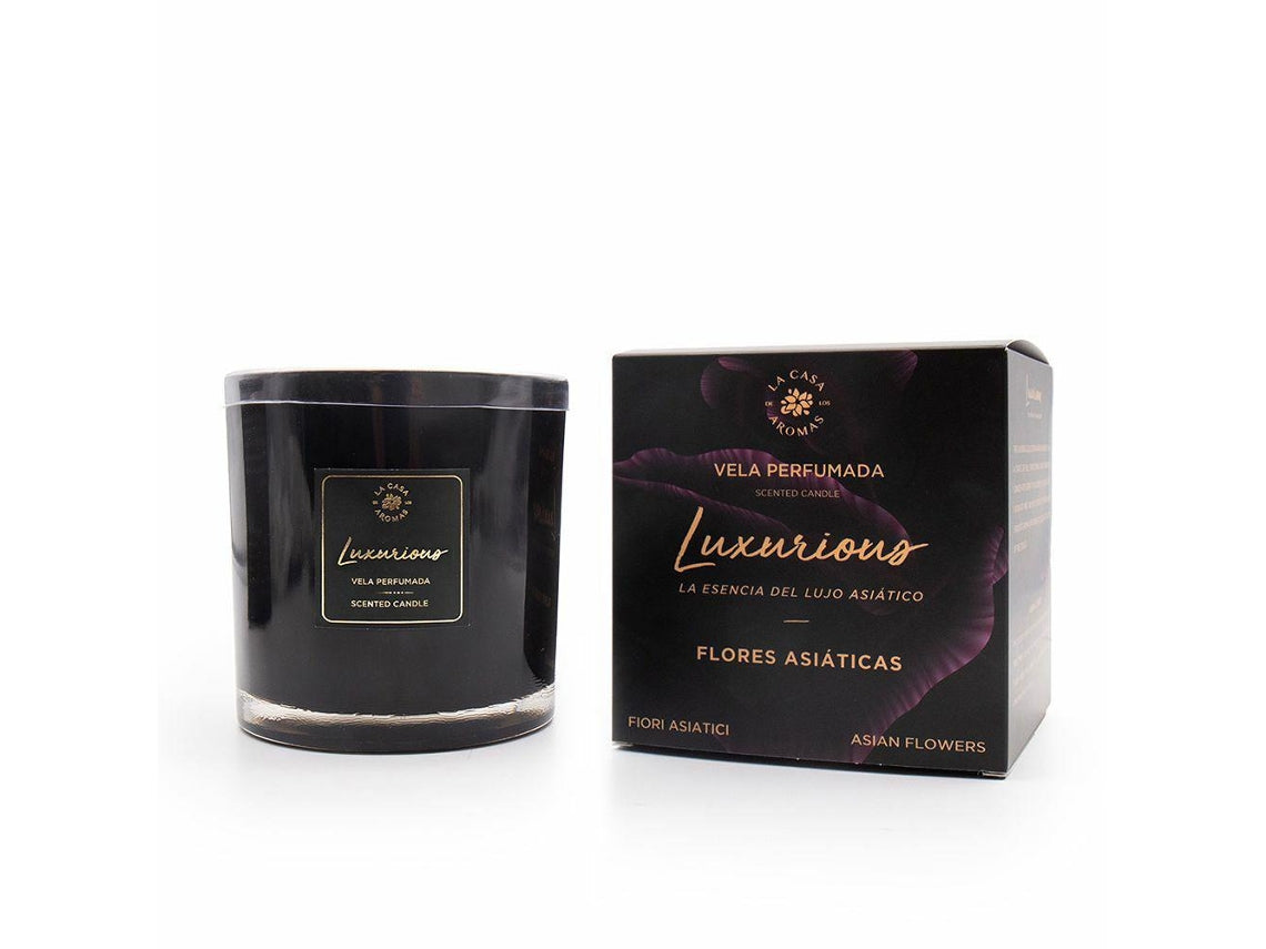 Vela Perfumada Flores Asiáticas 650g - Luxurious