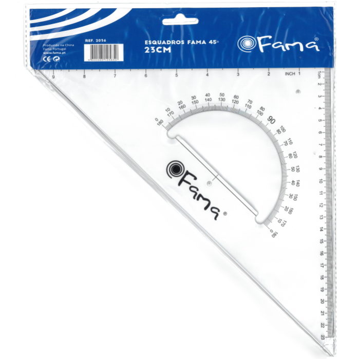 FAMA Esquadro - 15cm, 45º