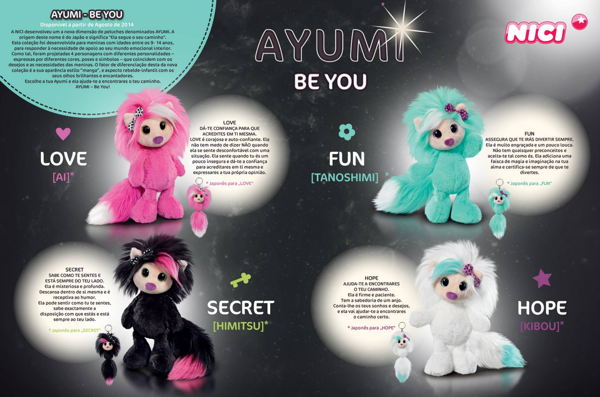 Peluche AYUMI BE YOU - FUN