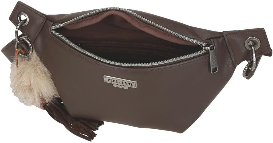 Bolsa de Cintura Margaret Castanho - Pepe Jeans