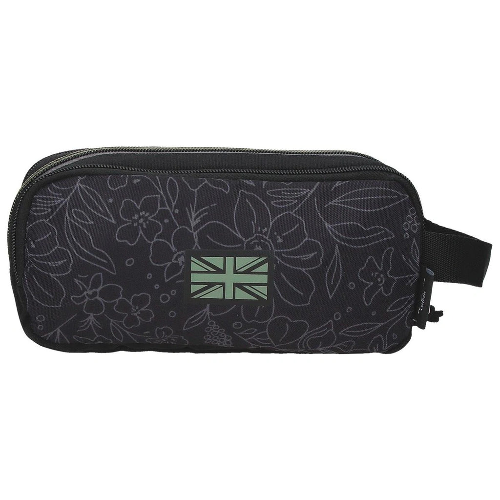 Porta Lápis Triplo Eloise Negro - Pepe Jeans