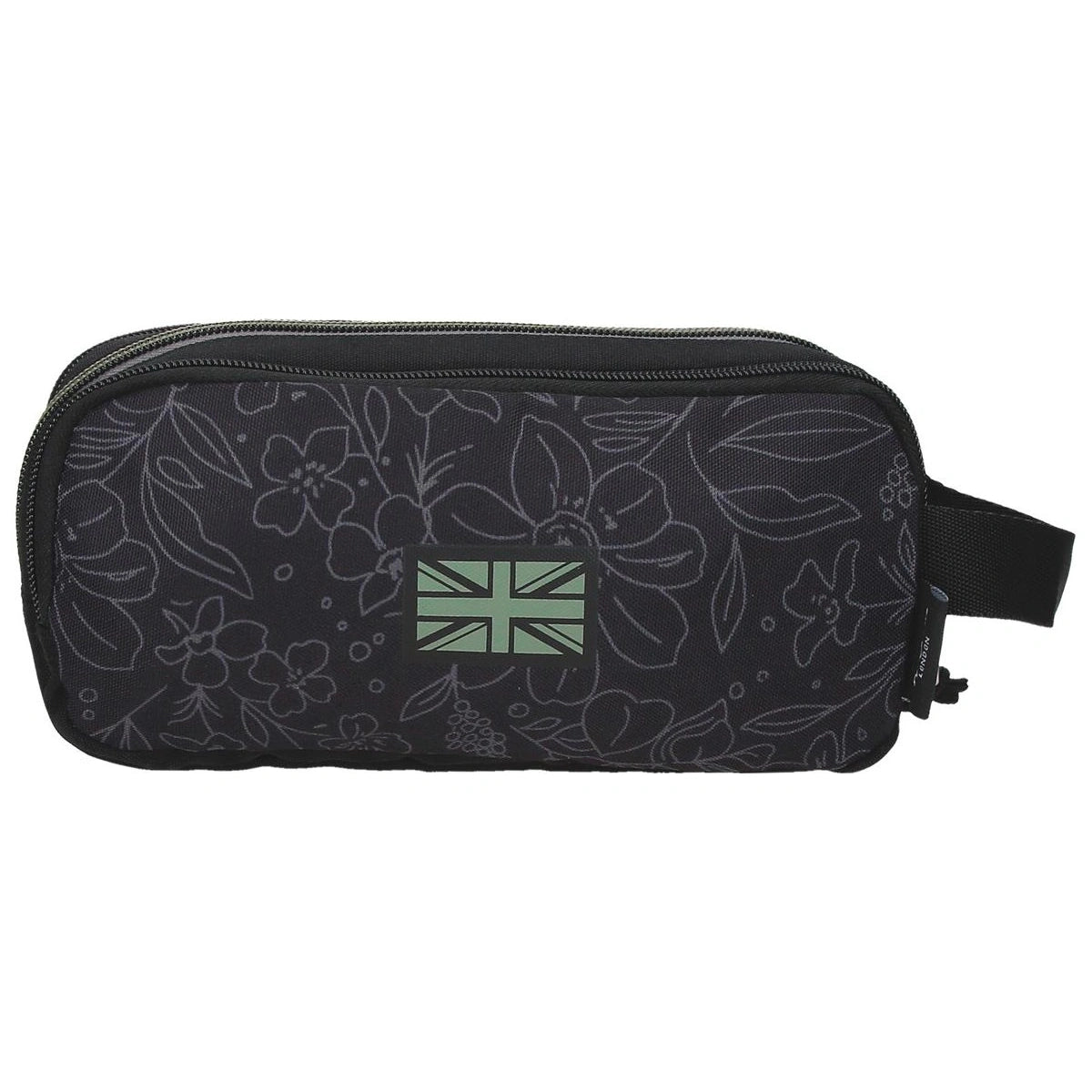 Porta Lápis Triplo Eloise Negro - Pepe Jeans
