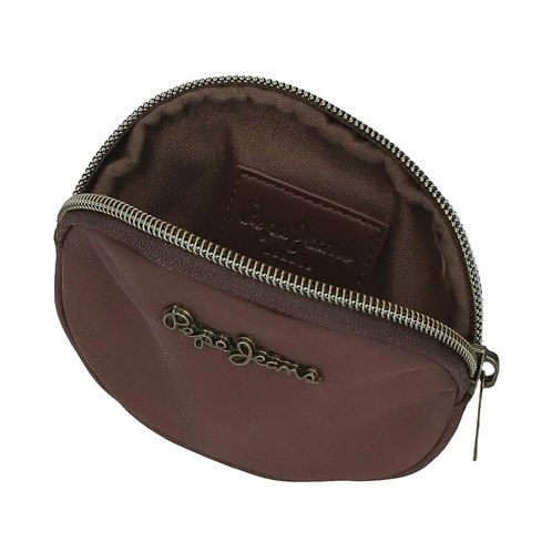 Porta-Moedas Redondo Ease Castanho - Pepe Jeans