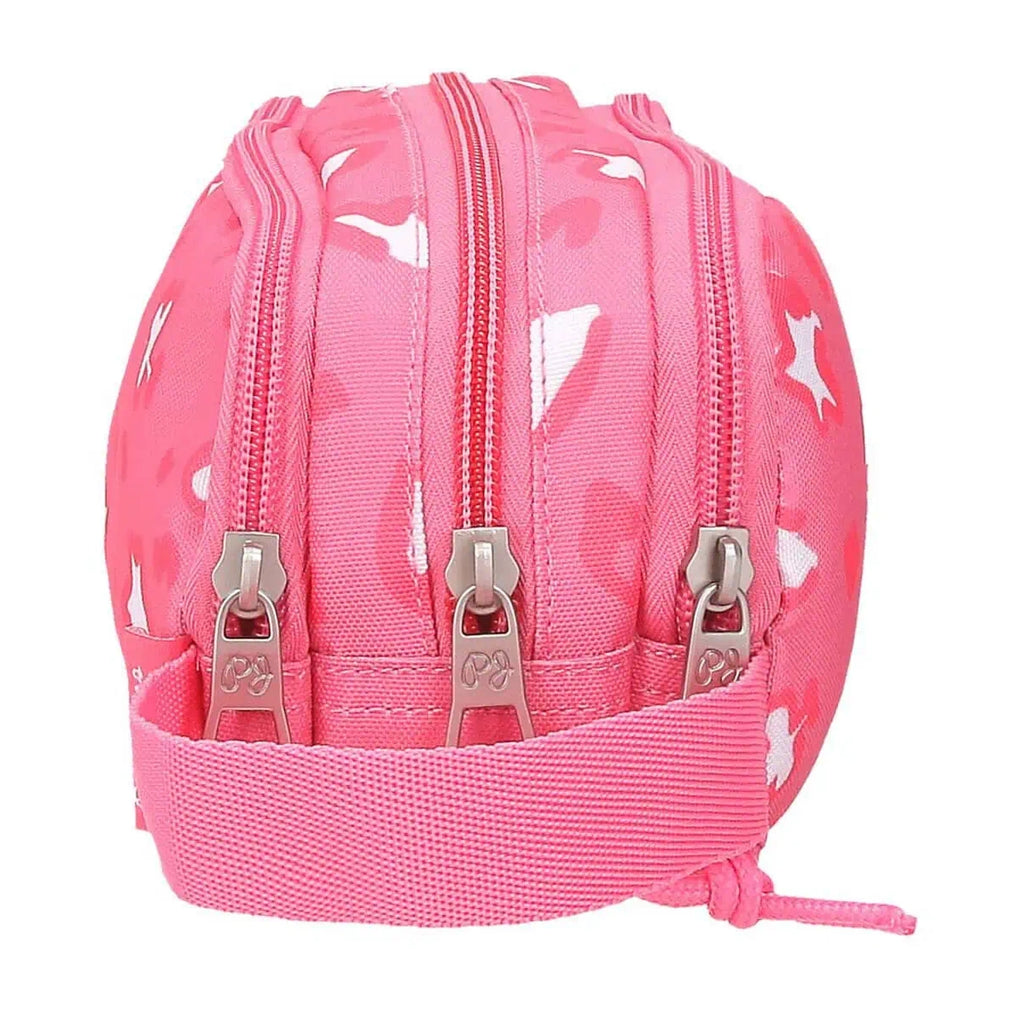 Porta Lápis Triplo Evelyn Rosa - Pepe Jeans
