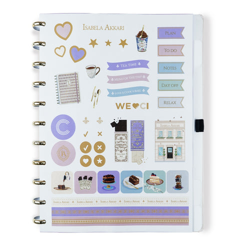 Caderno Inteligente Grande A4 Purple Key by Isabela Akkari