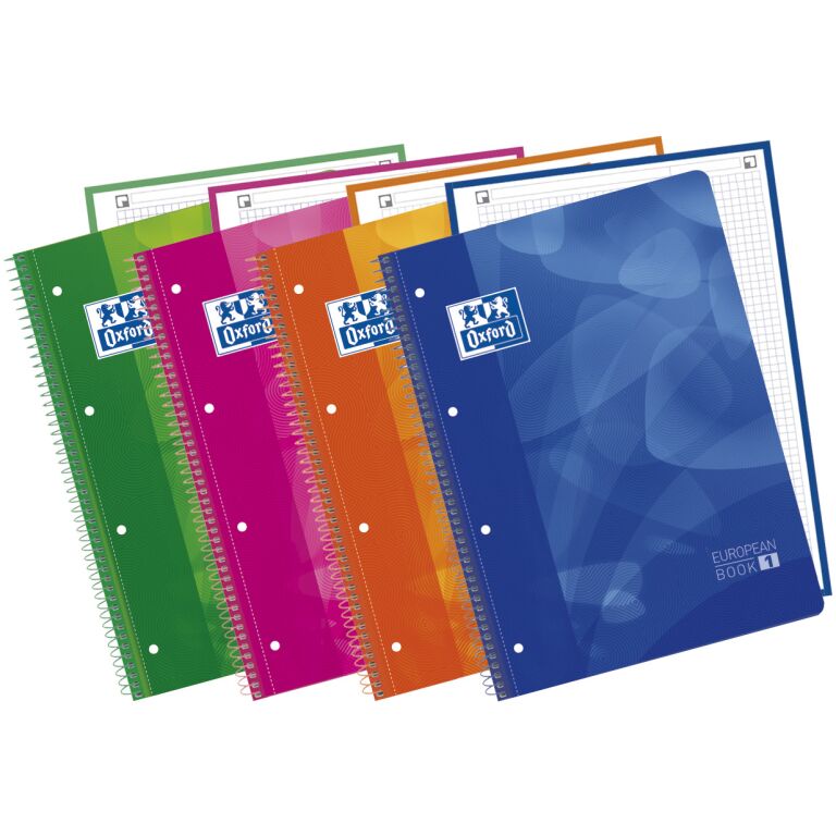 Caderno Quadriculado A4 80fl -Oxford