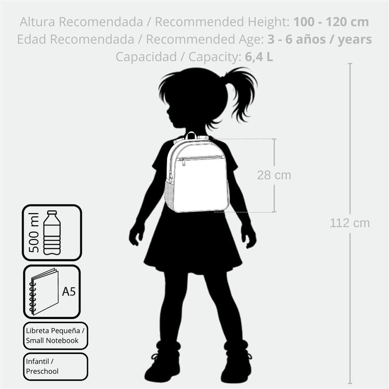 Mochila Infantil Aloha - Stitch