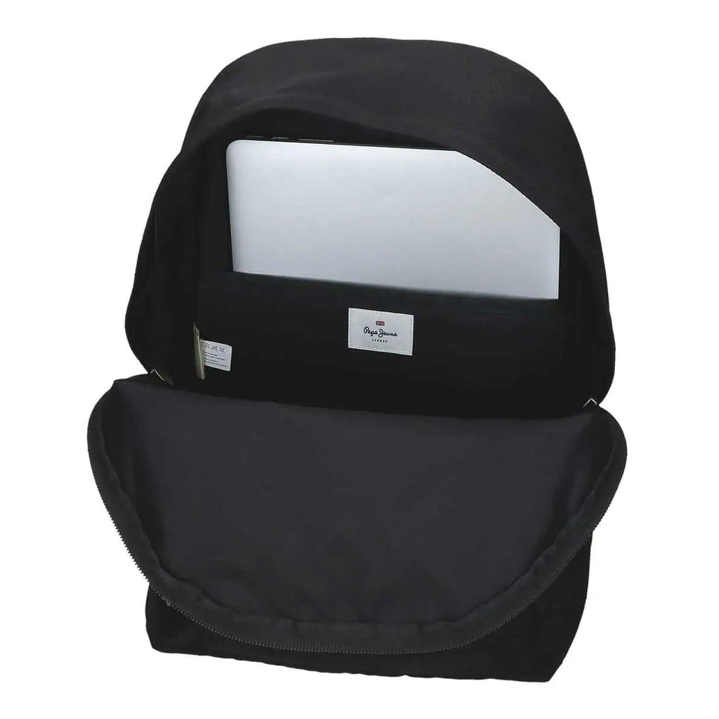 Mochila 44cm Edward Negro - Pepe Jeans