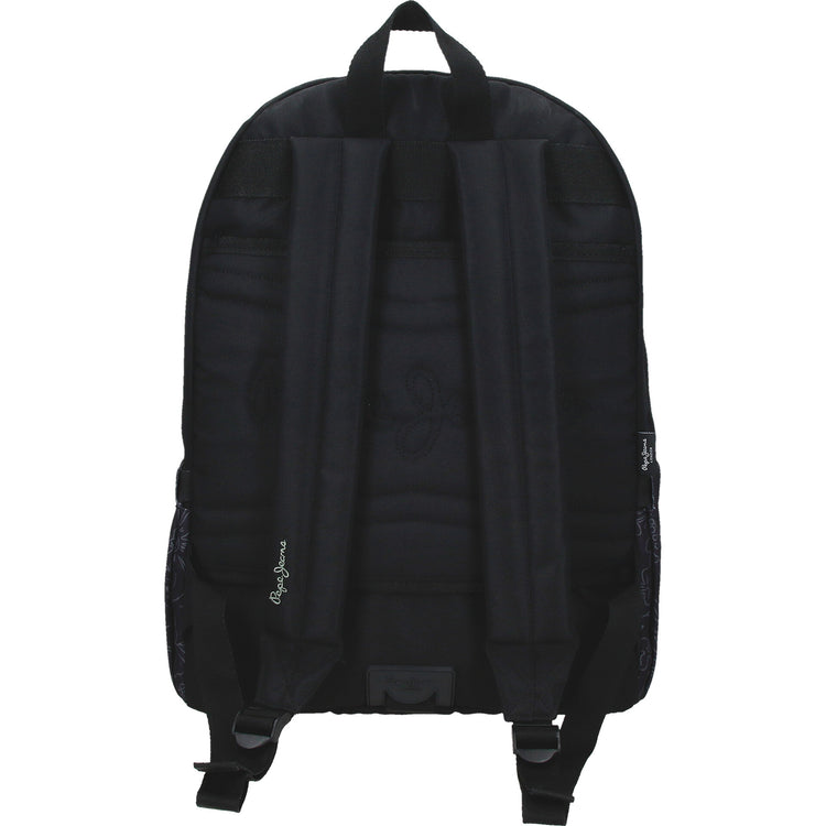Mochila 44cm Eloise Negro - Pepe Jeans