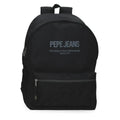 Mochila 44cm Edward Negro - Pepe Jeans