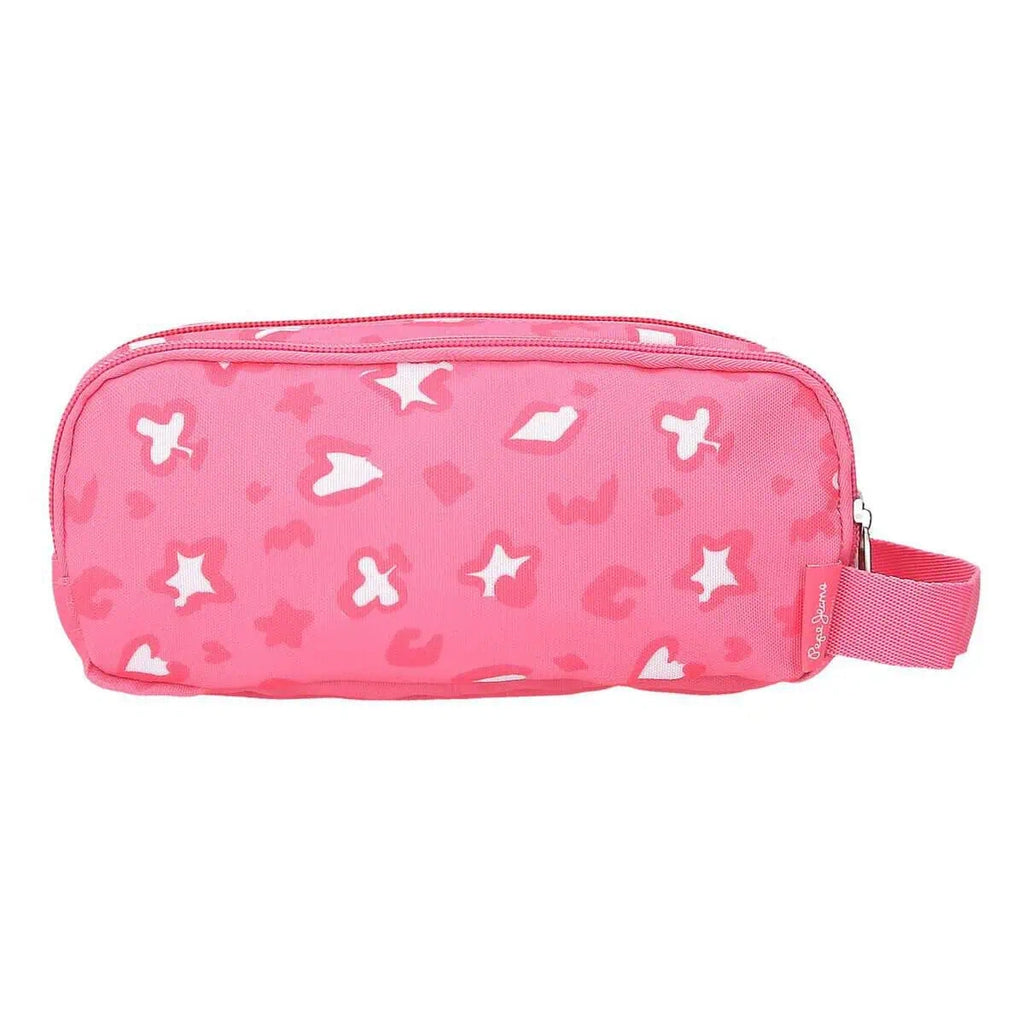 Porta Lápis Triplo Evelyn Rosa - Pepe Jeans