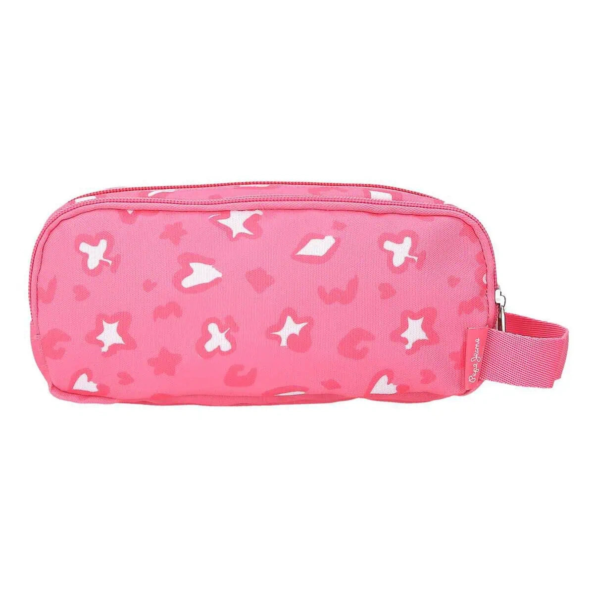 Porta Lápis Triplo Evelyn Rosa - Pepe Jeans