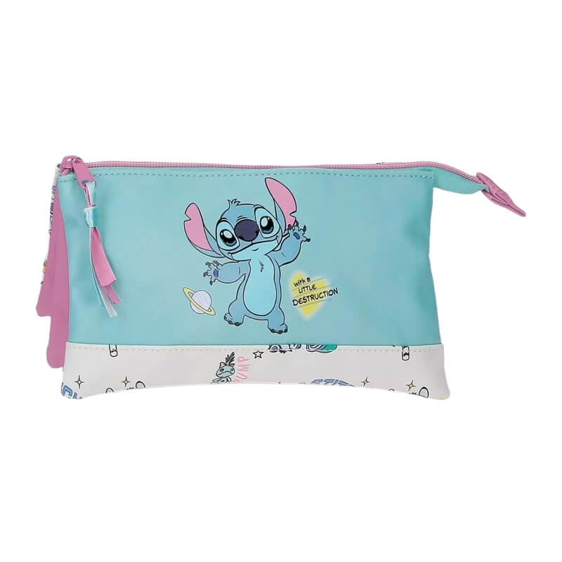 Porta Lápis Triplo Stitch Little Destruction