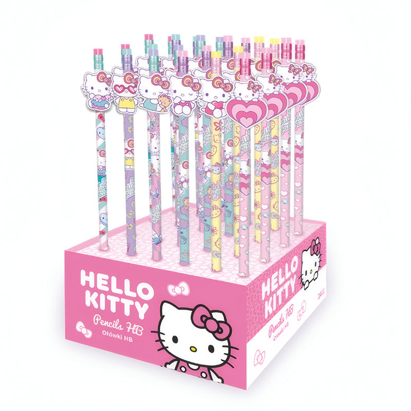 Lápis Grafite Sortidos Hello Kitty