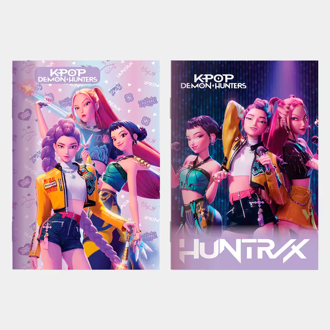 Caderno A4 40fls - K-Pop Demon Hunters