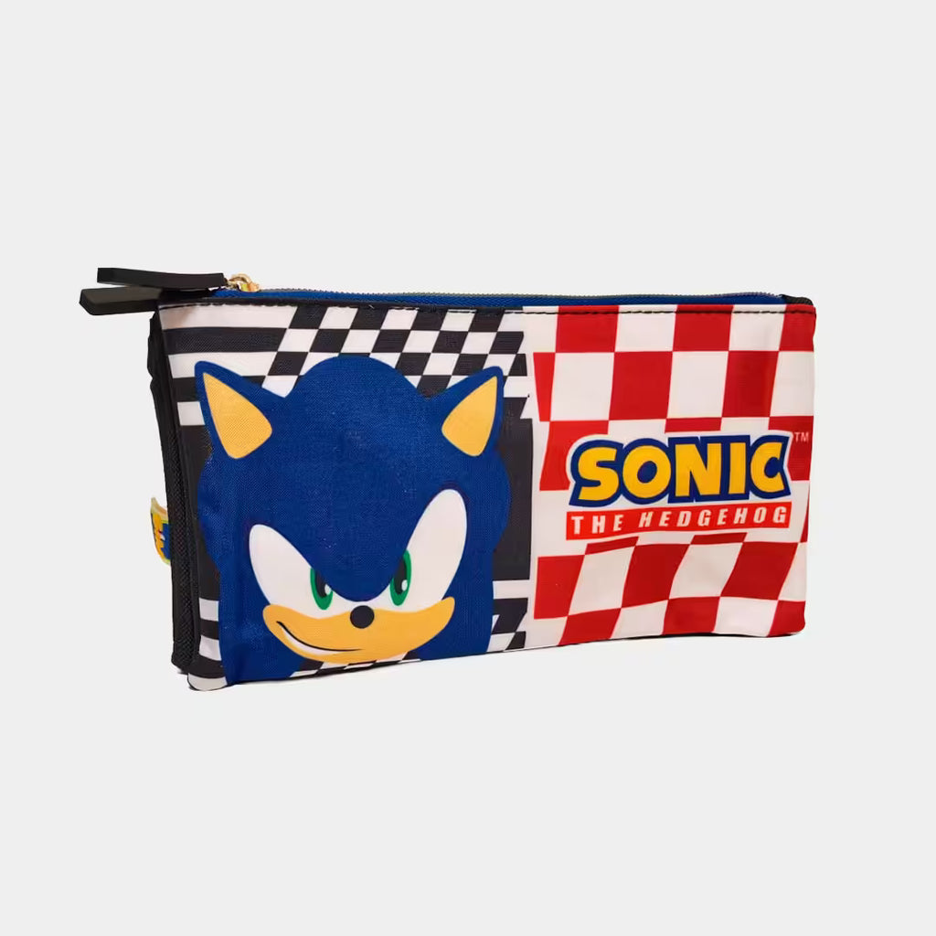 Estojo Triplo Sonic