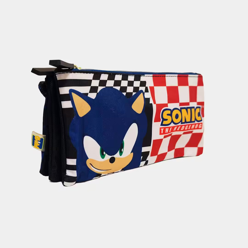 Estojo Triplo Sonic