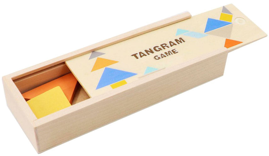 Jogo Tangram de Madeira