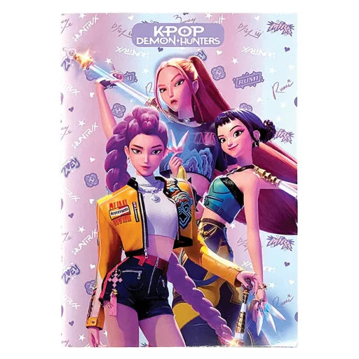 Caderno A4 40fls - K-Pop Demon Hunters
