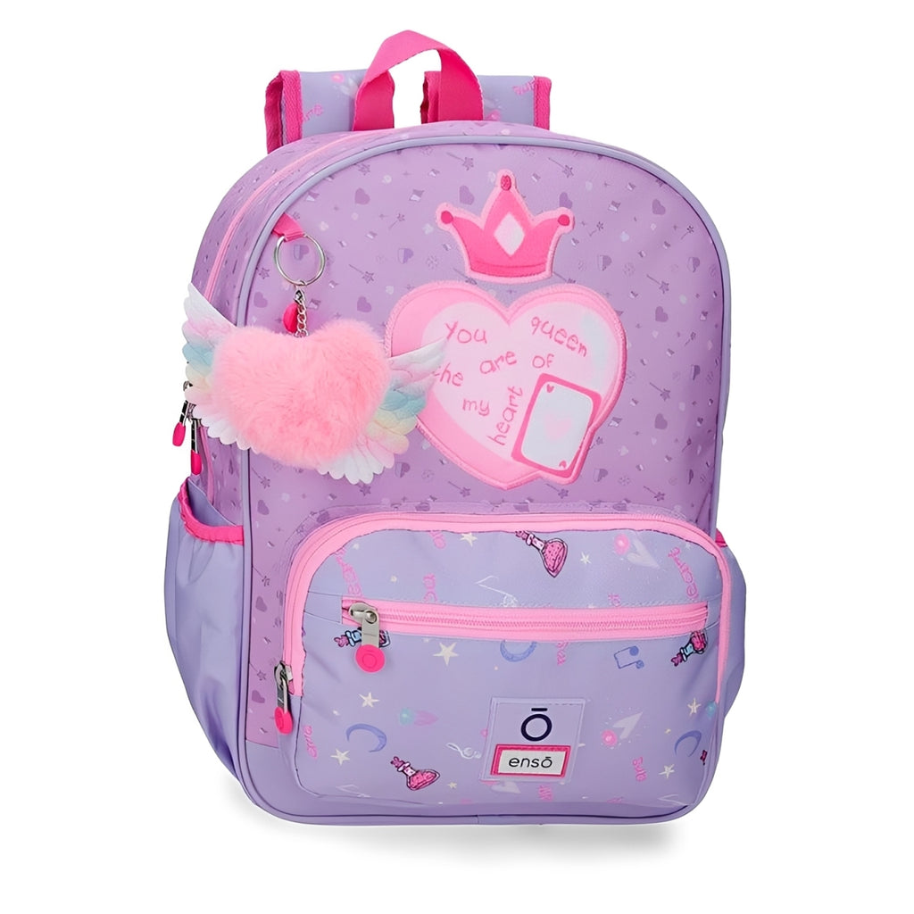 Mochila Queen of Hearts 38cm - Enso