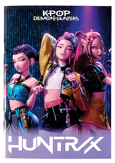 Caderno A4 40fls - K-Pop Demon Hunters