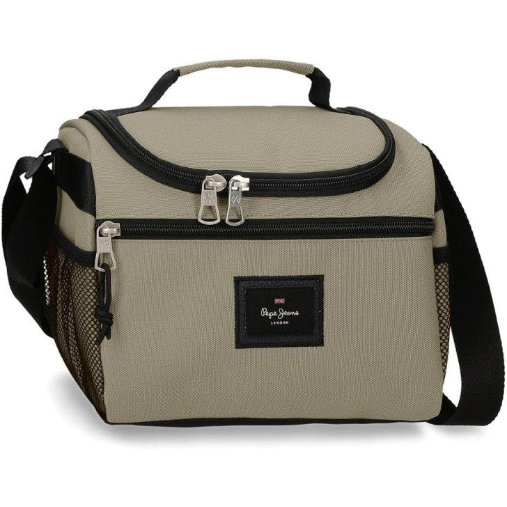 Lancheira Térmica Aris Evergreen Taupe - Pepe Jeans