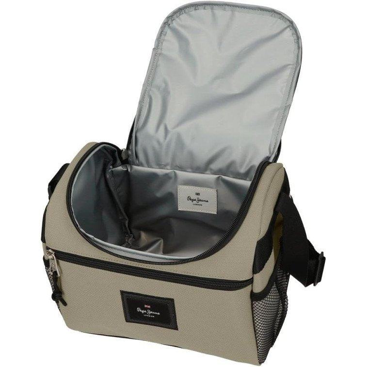 Lancheira Térmica Aris Evergreen Taupe - Pepe Jeans