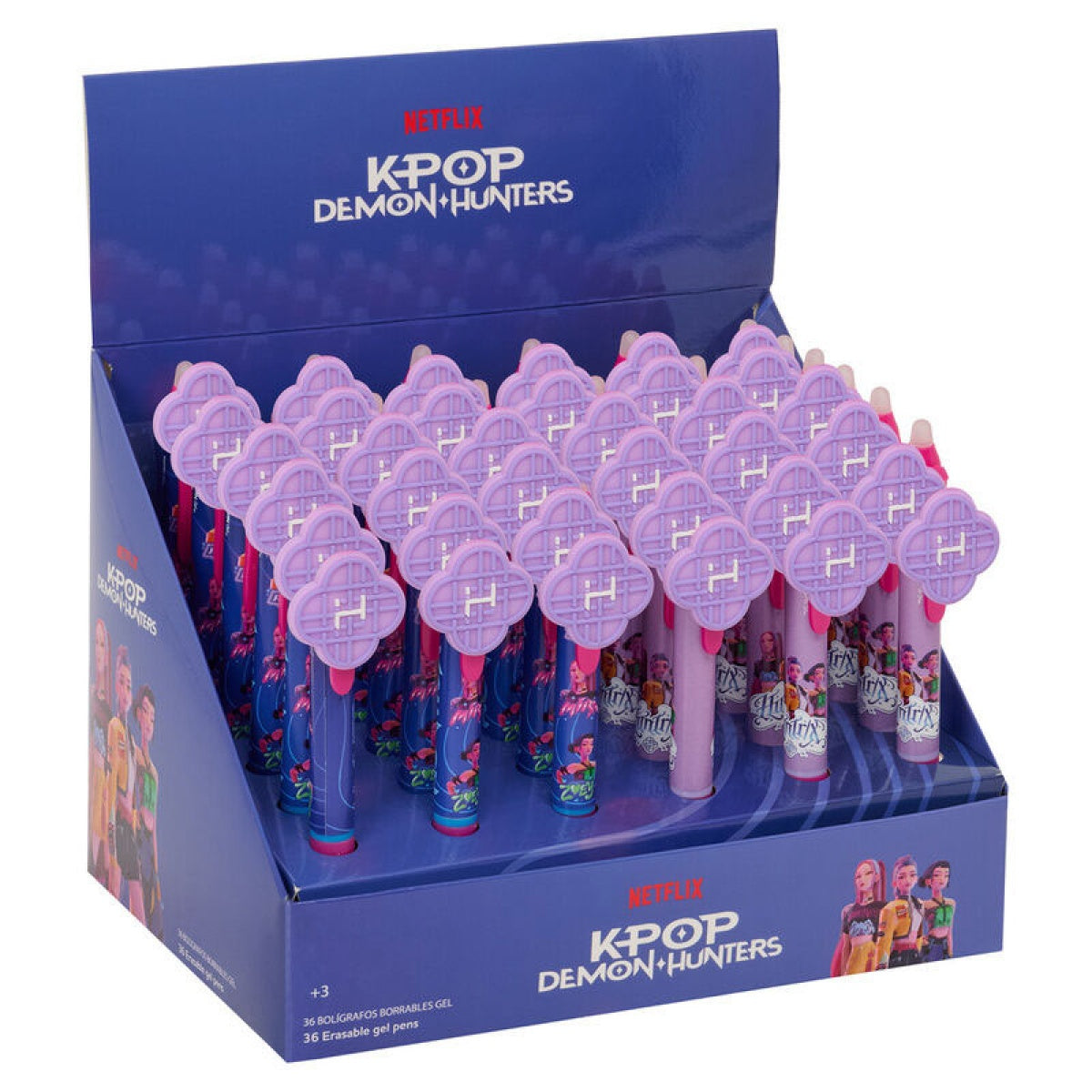 Caneta de Gel Apagável - K-Pop Demon Hunters