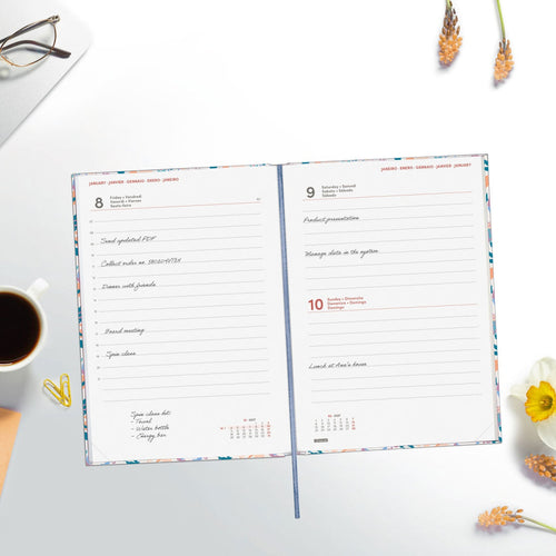 Agenda Diária A5 2027 Porto Malva - Finocam