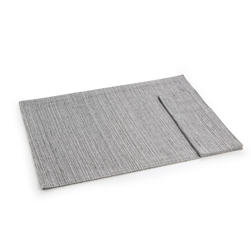Base Individual de Tecido com Bolso para Talheres - FLAIR LOUNGE
