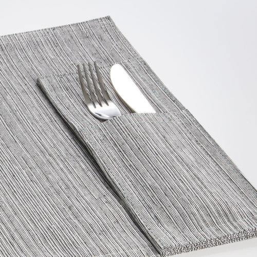 Base Individual de Tecido com Bolso para Talheres - FLAIR LOUNGE