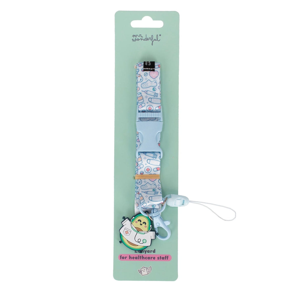 Fita Lanyard Profissionais Saúde - Mr.Wonderful