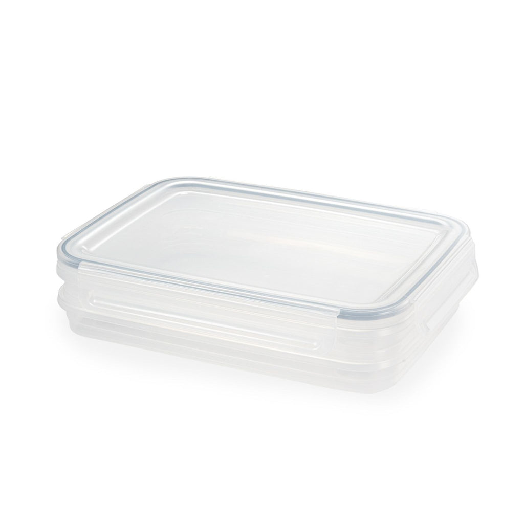 Caixa Dupla 1.0L Retangular - FRESHBOX
